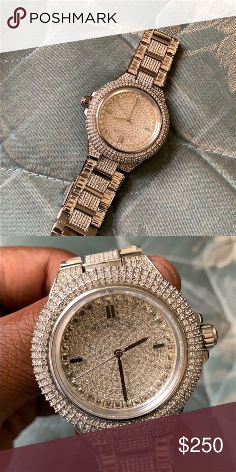 Michael Kors iced out watch from Amazon .. millimeters NOT.